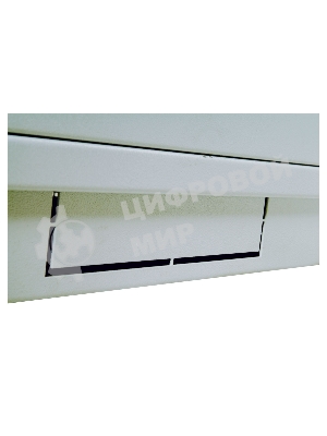 Шкаф коммутационный ЦМО ШТК-М-42.8.8-4ААА 42U 800x820 мм пер. дв. перфор. задн. дв. стал. лист 2 бок. пан. 500 кг белый