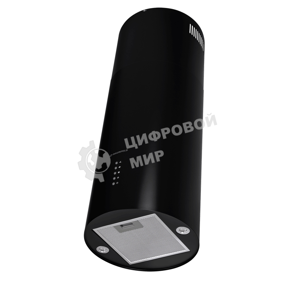 Вытяжка островная Maunfeld Lee Light Isla 35 черный, 35.15 см, 1050 куб. м/ч, 63 дБ