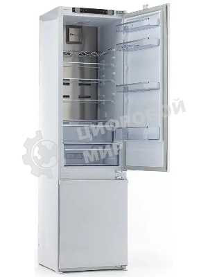 Встраиваемый холодильник Beko Diffusion BCNA306E2S двухкамерный белый
