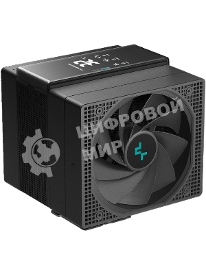 Кулер для процессора DEEPCOOL ASSASSIN IV VC VISION черный, 120 мм, алюминий/медь, 1800 об/мин, 29.3 дБ, 4 pin, 300 Вт, 172 мм