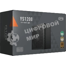 Блок питания PCCooler P5-YS1200-G1F черный 1200W 80 PLUS Gold, 135мм, модульный, черный