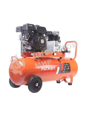 Компрессор Patriot бензиновый KGA 450 L100 - 450 л/мин, 10 бар, 100 л, 7 лс, быстросъем и 