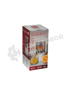 Соковыжималка ENERGY EN-227USB белый, цитрусовая, 40 Вт, 300 мл, механическое