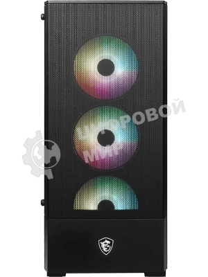 Компьютерный корпус MSI MAG FORGE 112R 2xUSB 3.0, 4x120мм ARGb Fan, ARGb Control Board, Tempered Glass Window, Brown Box (949679)