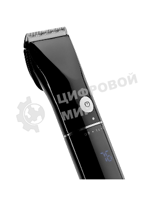 Машинка для стрижки BRAYER BR3400, LED-дисплей, 4 насад, турбо, титан. покр, регу. высоты лезвий