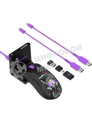 Мышь гибридная A4TECH R73 Ultra Duo чёрный, 20000 dpi, USB Type-A, радиоканал, кнопки - 7