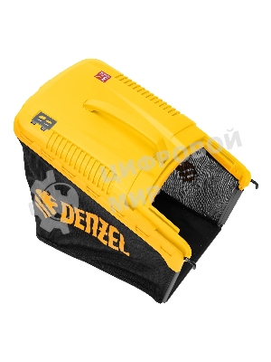 Бензиновая газонокосилка Denzel GLT-460SP-T, Trike 150 см3, 46 см, привод, панель, 60л