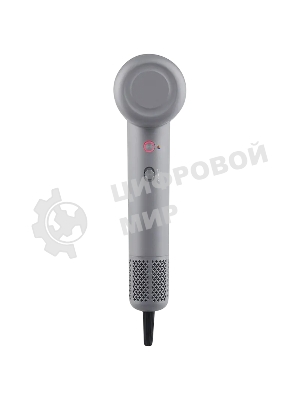 Фен LEONORD LE-1219 серый, 1800 Вт, ионизация