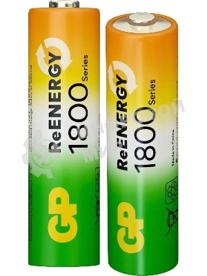 Аккумулятор GP 180AAHCRGY-2CRCB2 AA NiMH 1800mAh (2шт)