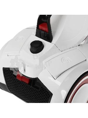 Пылесос Starwind SCV2082 белый/красный/черный, 350/2000 Вт, уборка сухая, пылесборник контейнер 3.5 л