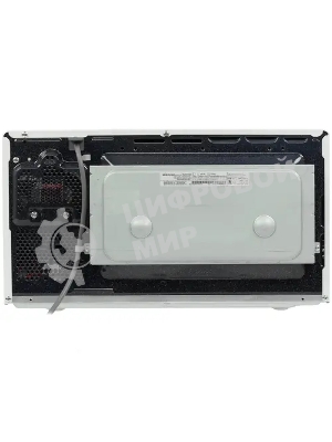 Микроволновая печь Samsung MG23K3515AW/BW белый/черный, 23 л, 800 Вт, переключатели - кнопки, поворотный механизм