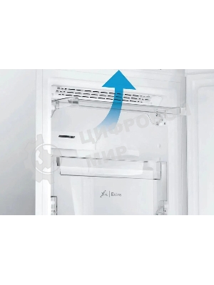 Морозильная камера Indesit DFZ 4150 белый, 204л, 6 ящиков