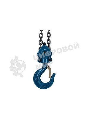 Таль цепная Stels 51946 2 т, h подъема 2,5 м, расстояние между крюками 400 мм