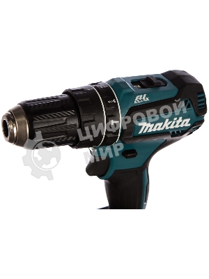 Аккумуляторная дрель-шуруповерт Makita DHP485SYE б\щет, 18В, 2х1.5 А·чLi-ion, БЗП-13мм,0-500\1900об\м, 50\25Нм