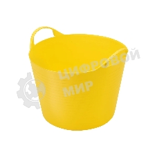 Ведро Сибртех гибкое сверхпрочное, 28 л, желтое