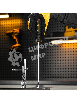 Отвертка Denzel PH2х200 мм, S2, 3к рукоятка