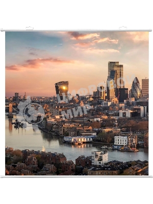 Проектор Cactus CS-PRC.04WT.Full HD-A + Экран CS-PSRM-180X180-WT LCD (1920x1080) 1000:1 ресурс лампы:50000часов 1xUSB typeA 1xHDMI 1.35кг