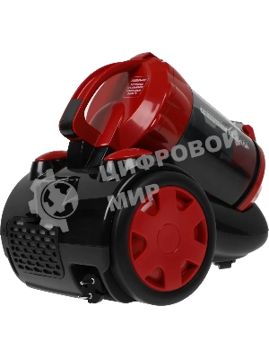 Пылесос Centek CT-2528 Red красный/черный, 350/2000 Вт, уборка сухая, пылесборник циклонный фильтр 1.5 л