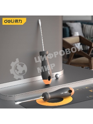 Отвертка шлицевая Home Series Gray