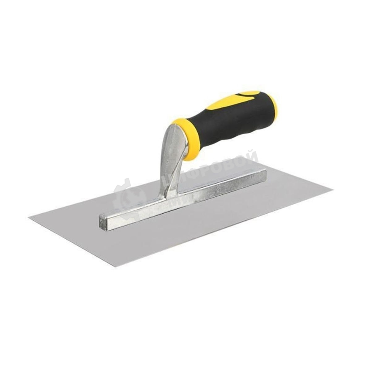 Кельма штукатурная прямоугольная Deli DL509320 280х130мм, нержавеющая сталь