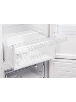 Холодильник Weissgauff WRK 2010 D Inverter NoFrost Beige Soft Close бежевый двухкамерный 309/110л морозилка снизу, No Frost