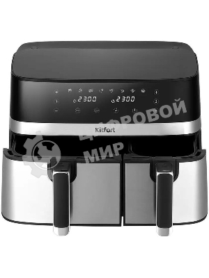Аэрогриль Kitfort КТ-2261 черный, 2700 Вт, 8.2 л, сенсор, 8 программ