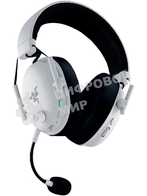 Гарнитура Razer BlackShark V3 белый, беспроводная + проводная, радиоканал, до 70 ч