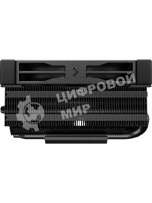 Кулер для процессора DEEPCOOL AN400 черный, 92 мм, алюминий/медь, 2950 об/мин, 23.2 дБ, 4 pin, 150 Вт, 52.5 мм