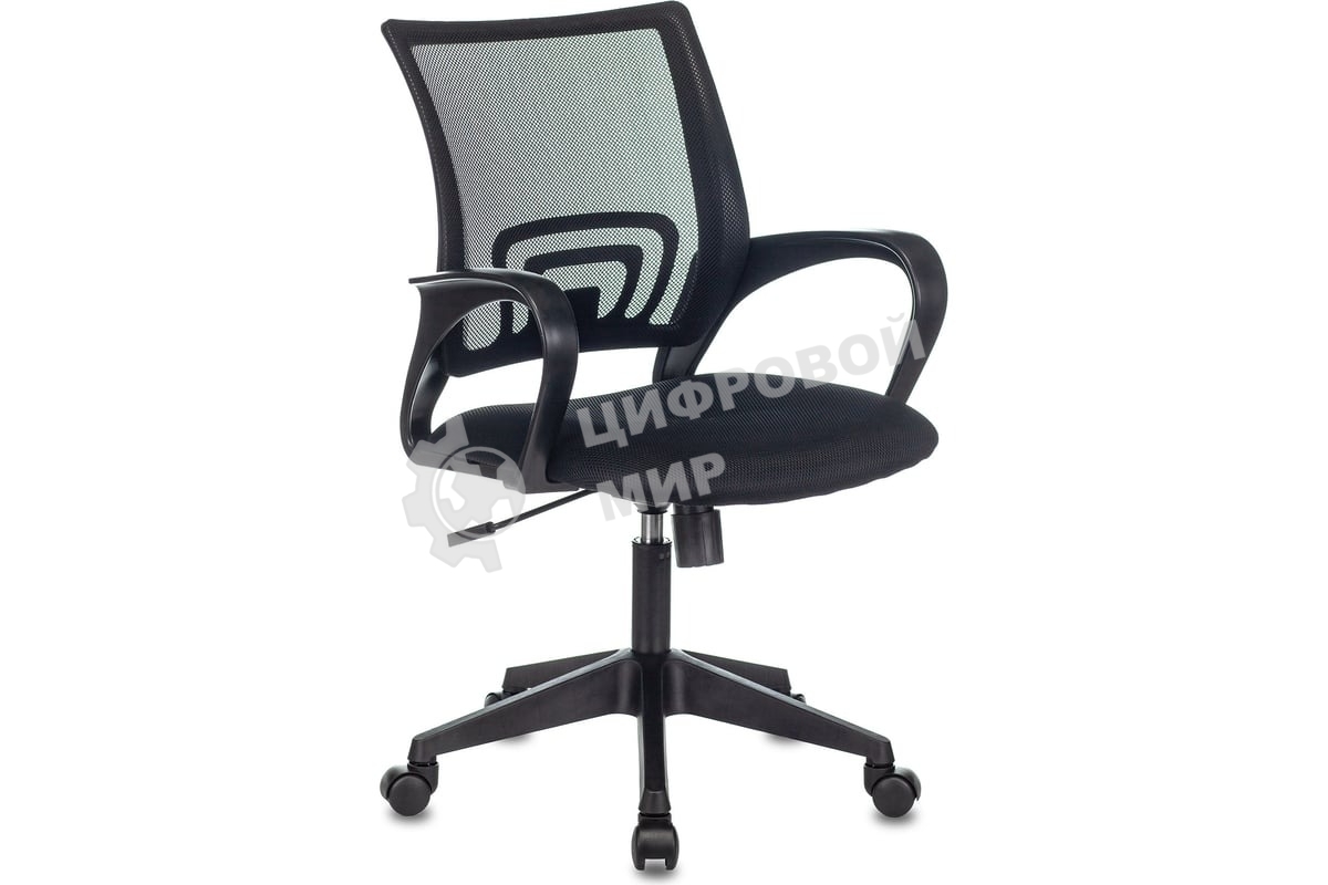 Кресло Бюрократ CH-695N черный, экокожа