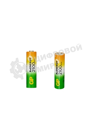 Аккумулятор GP 210AAHC АА+75AAAHC AAA NiMH 2000mAh (4шт)