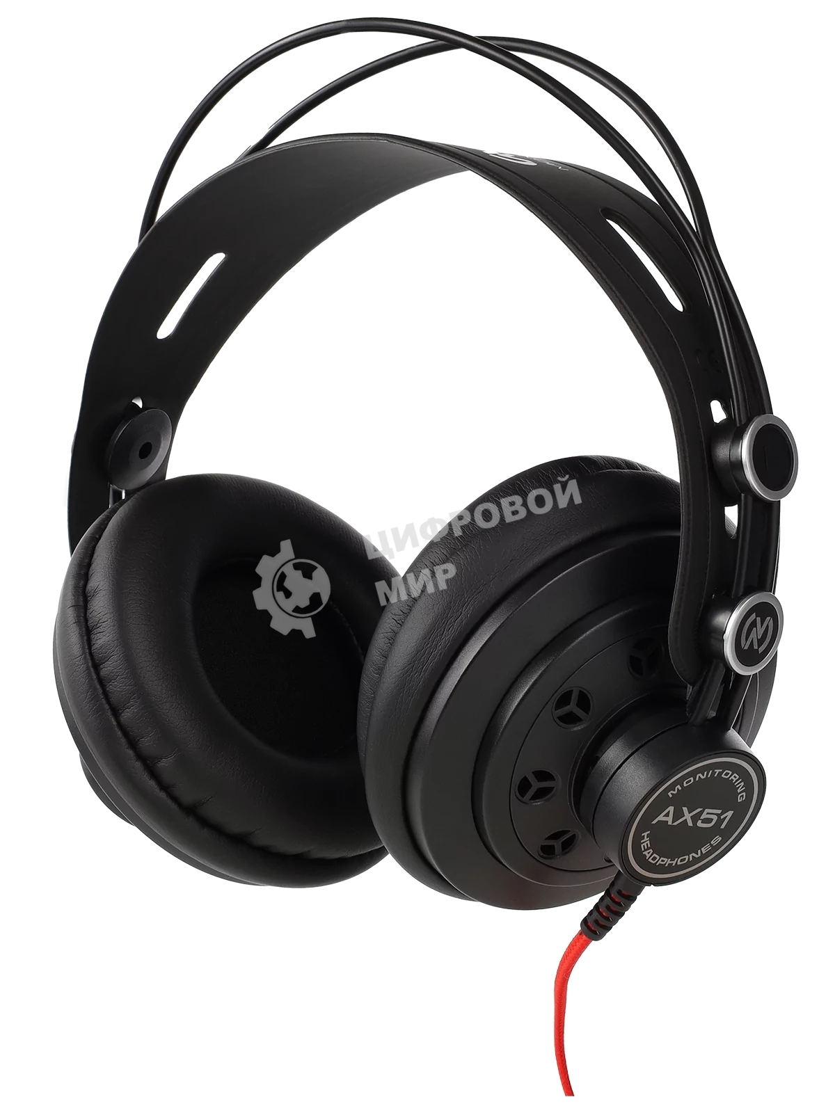 Проводные наушники Axelvox AX51 черный, полноформатные