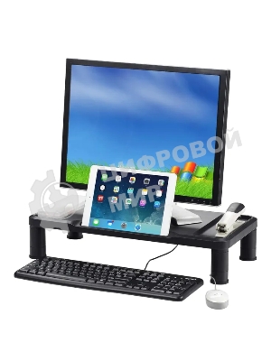 Подставка под монитор Бюрократ Support черный