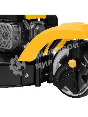 Бензиновая газонокосилка Denzel GLT-460SP-T, Trike 150 см3, 46 см, привод, панель, 60л