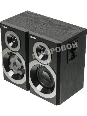 Акустическая система Sven SPS-619 2.0 черный 20Вт