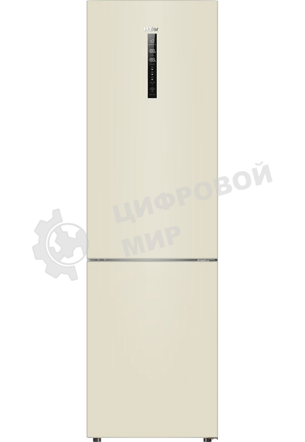 Холодильник Haier C2F637CCGU1 бежевый, двухкамерный, 278/108л, морозилка снизу, No Frost