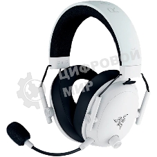 Гарнитура Razer BlackShark V3 белый, беспроводная + проводная, радиоканал, до 70 ч