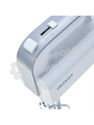 Миксер DELTA LUX DE-7702 белый с серым