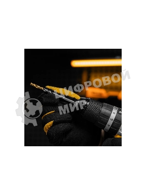 Сверло спиральное по металлу Denzel 5,5 x 93мм, Р6М5, Golden Tip