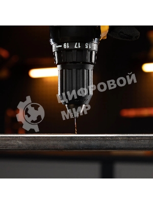 Набор сверл по металлу Denzel 1-10 мм, HSS-Tin, Golden Tip, 19 шт