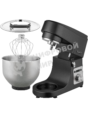 Кухонная машина Rondell RDE-1402 планетар.вращ. 2000Вт черный