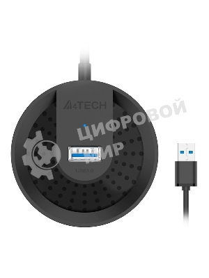 Разветвитель USB 3.0 A4Tech HUB-30 4порт. черный