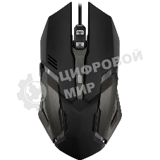 Мышь проводная SVEN RX-G740 черный, 2400 dpi, USB, кнопки - 6