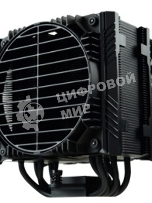 Кулер для процессора Alseye ETS-T50A-BK-ARGb черный, 120 мм, алюминий/медь, 1600 об/мин, 24 дБ, 4 pin, 230 Вт, 160 мм