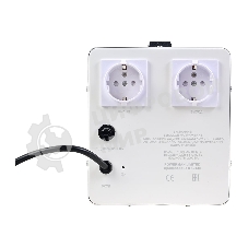 Стабилизатор напряжения PowerMan AVS 1500 E белый