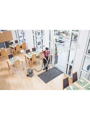 Пылесос строительный Karcher NT 22/1 Ap Te серый, 1300 Вт, уборка сухая/влажная, пылесборник мешок/контейнер, 22 л