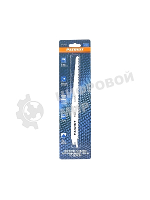 Полотно пильное PATRIOT для сабельной пилы, по дереву 228*19*1.27мм*6T 2 шт.