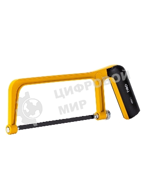 Ножовка по металлу Deli DL6007 150мм Рама из алюминиевого сплава. Сталь 65 Mn.