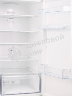 Холодильник Weissgauff WRK 2010 D Inverter NoFrost Beige Soft Close бежевый двухкамерный 309/110л морозилка снизу, No Frost