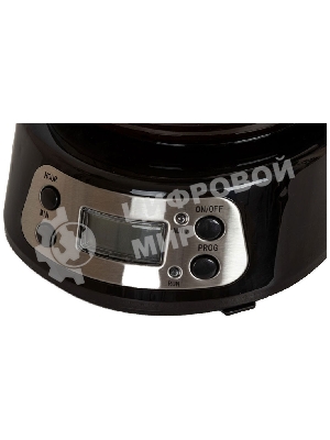 Кофеварка капельная Pioneer CM053D серебристый/черный, исп. кофе - молотый, 0.75 л, 600 Вт