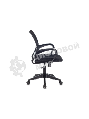 Кресло Бюрократ CH-695N черный, экокожа